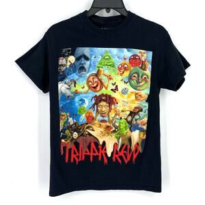 Trippie Redd Graphic Print T Shrit Mens Size Small Black Short Sleeve